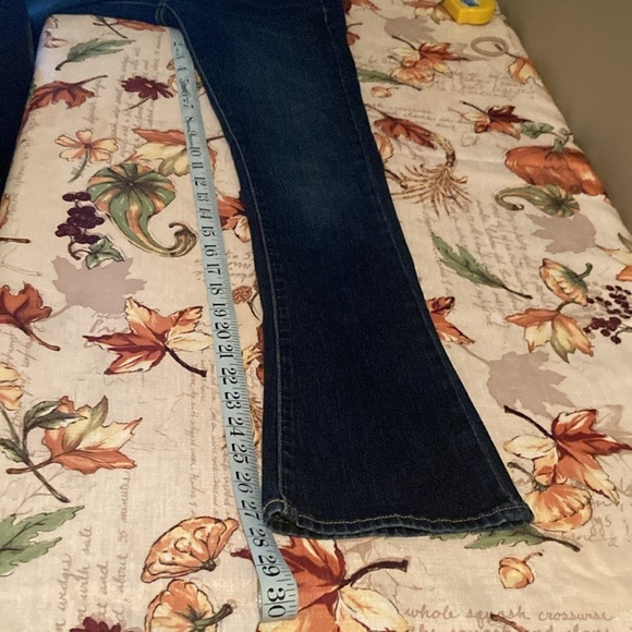 Lucky Brand Dark Blue Flare Women Jeans - Picture 3 of 4